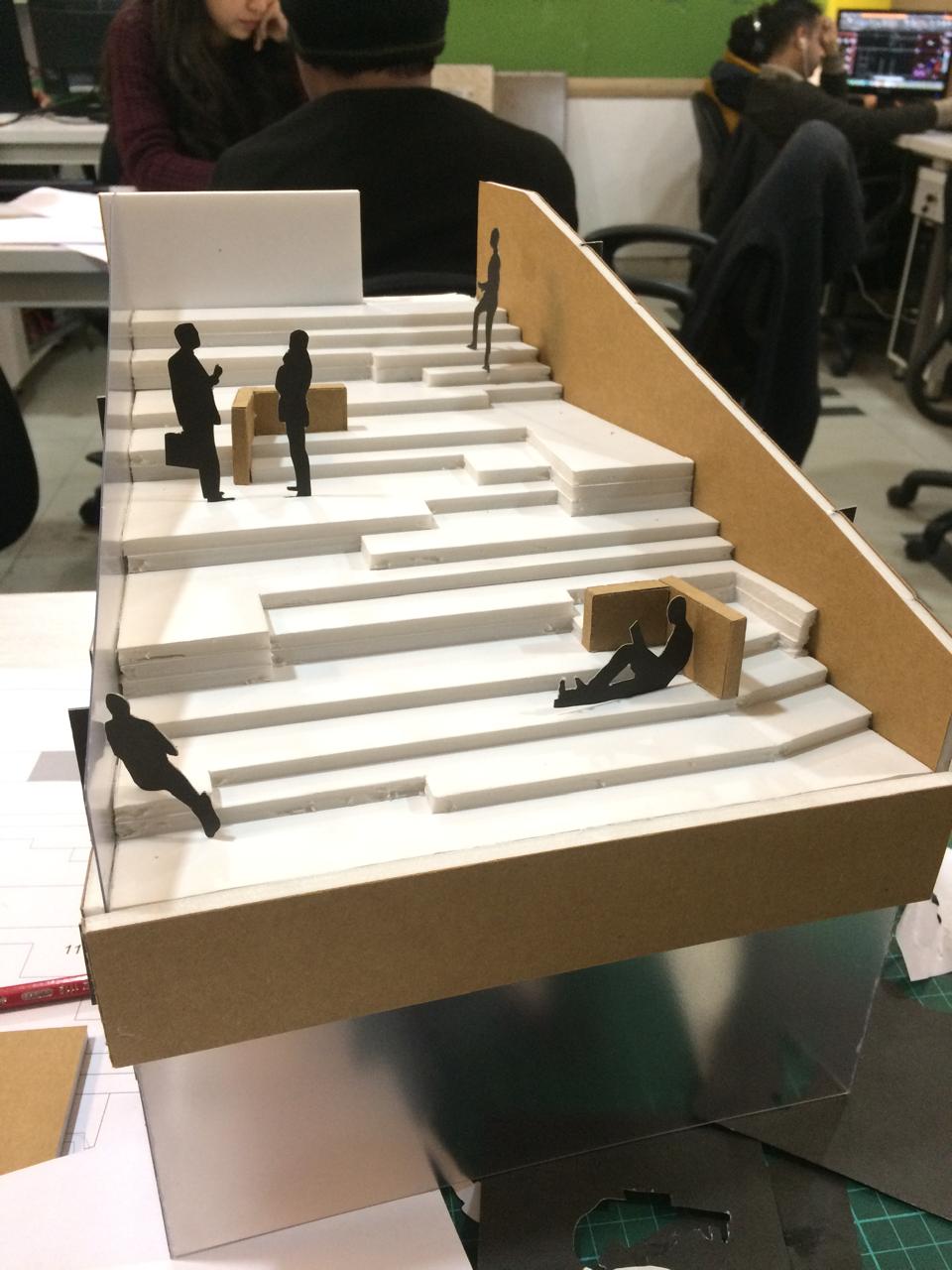 Stepped Architectural Model